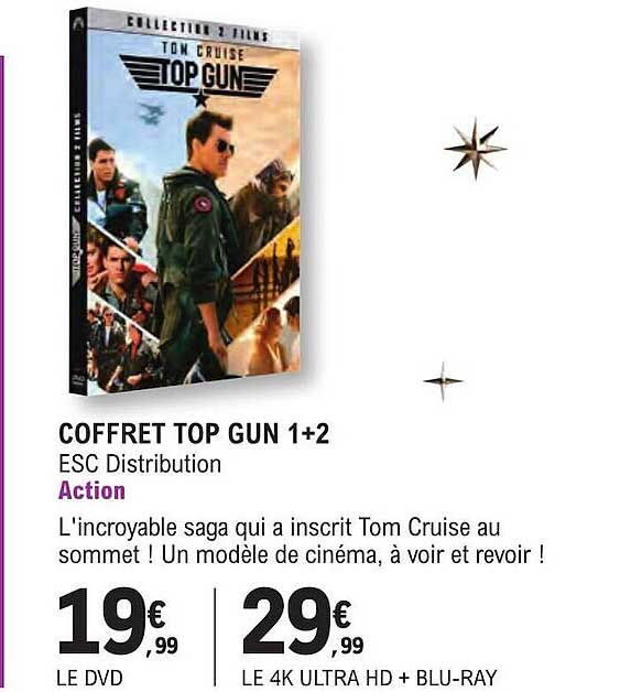 coffret top gun 1+2