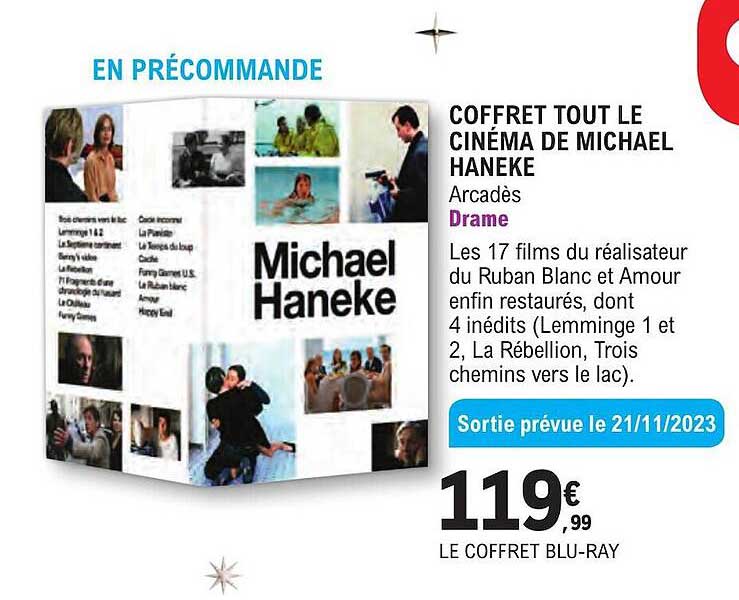 coffret tout le cinema de michael heneke