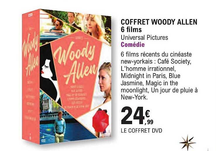 coffret woody allen 6 films