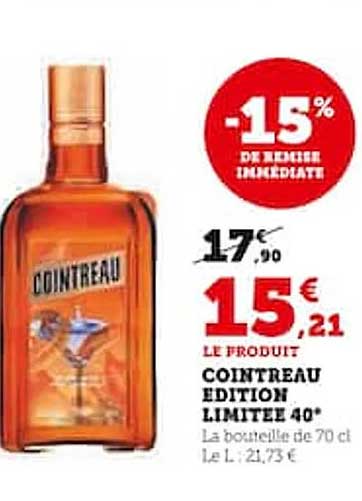Cointreau Edition Limitée 40°