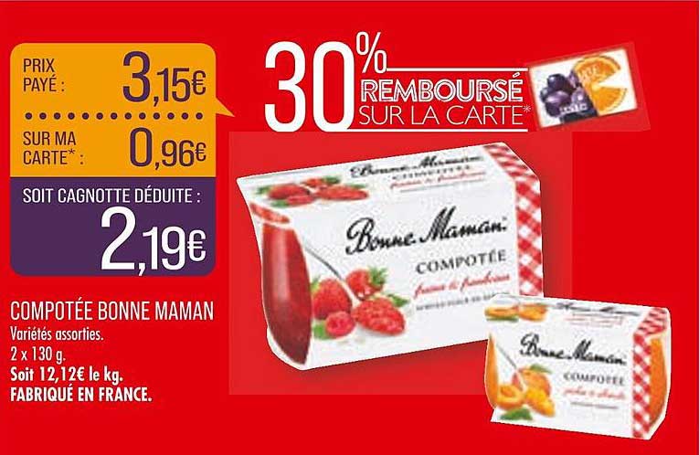 compotée bonne maman