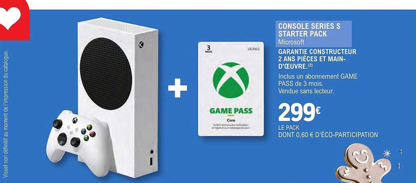 console series s starter pack