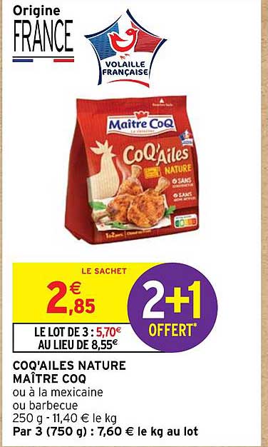 coq'ailes nature maitre coq