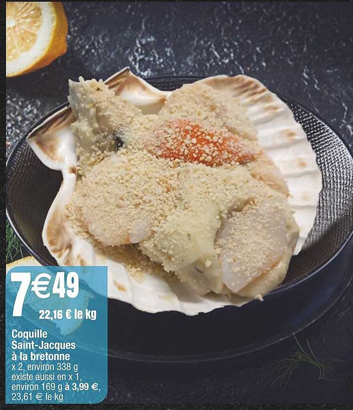 coquille saint-jacques à la bretonne