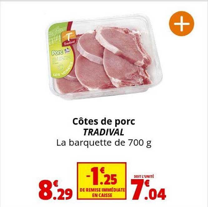 Côtes De Porc Tradival