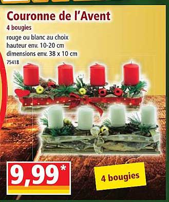 couronne  de l'avent