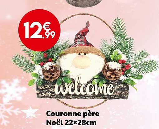 couronne père noël