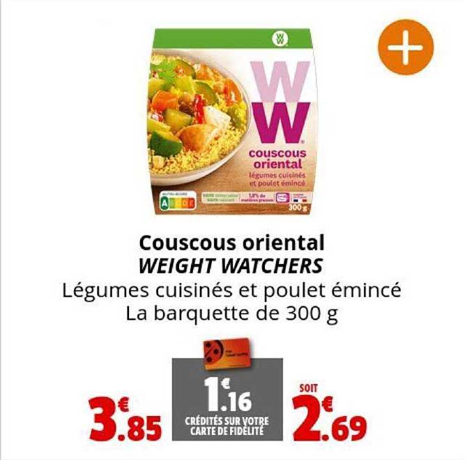 couscous oriental weight watchers