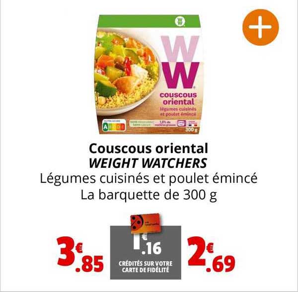 couscous oriental weight watchers