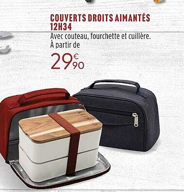 couverts droits aimantés 12h34