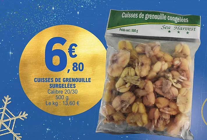 Cuisses De Grenouille Surgelées