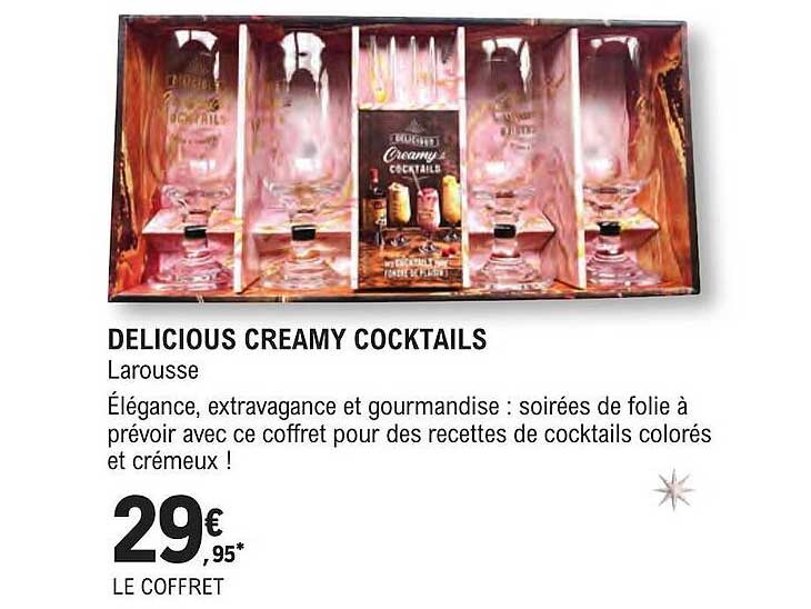 delicious creamy cocktails - larousse