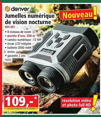 denver jumelles numerique de vision nocturne