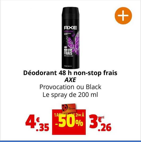 déodorant 48 h non-stop frais axe