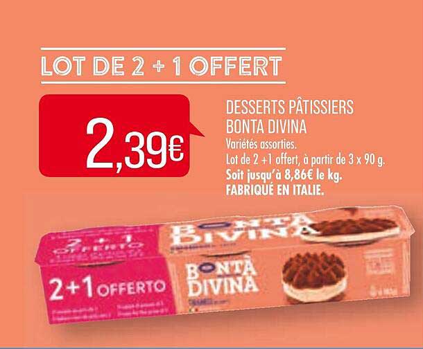 desserts pâtissers bonta divina