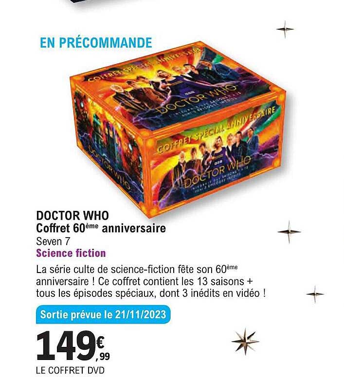 doctor who coffrets 50 anniversaire