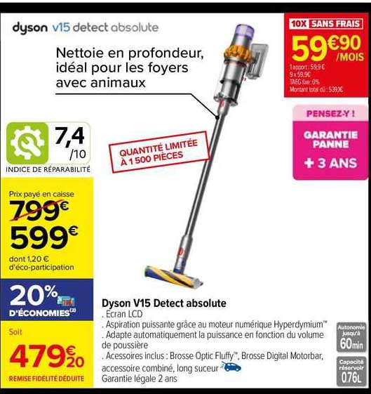dyson v15 detect absolute