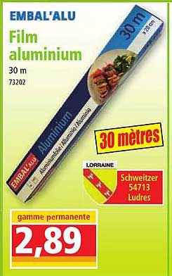 embal'alu film aluminum