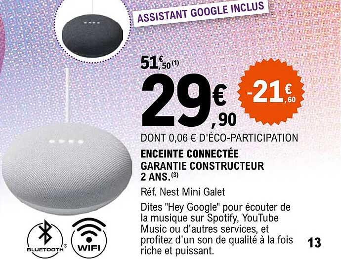 Enceinte Connectée