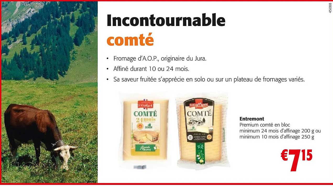entre mont premium comté en bloc