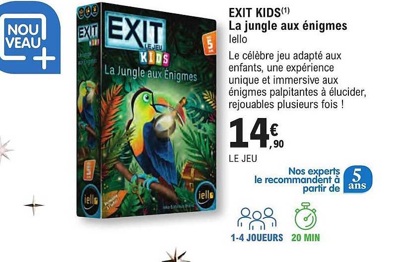 exit kids la jungle aux énigmes