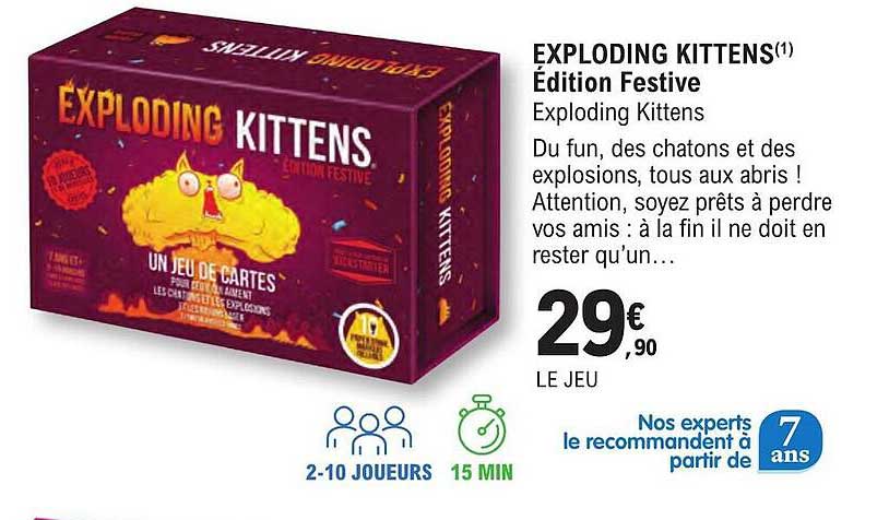 exploding kittens edition festive