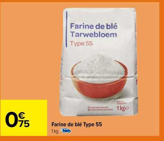 farine de blé type 55
