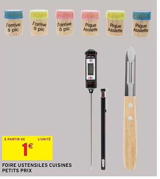 foire ustensiles cuisines petits prix