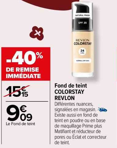fond de teint colorstay revlon