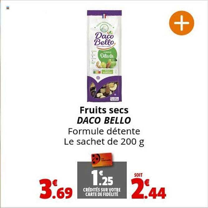 fruits secs daco bello