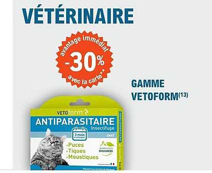 Gamme Vetoform