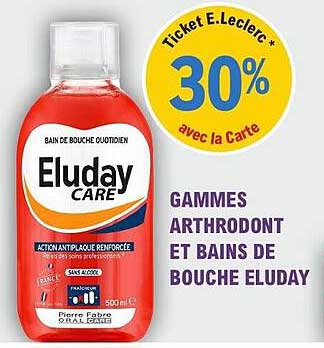 Gammes Arthrodont Et Bains De Bouche Eluday