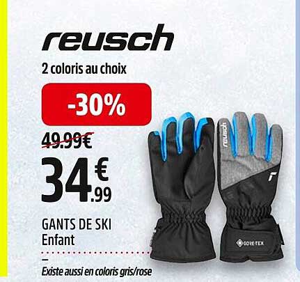 gants de ski enfant reusch