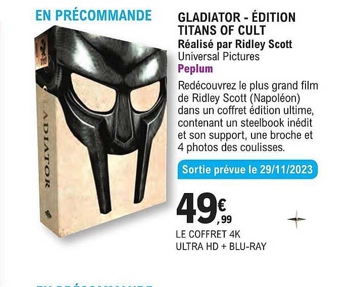 gladiator - edition titans of cult