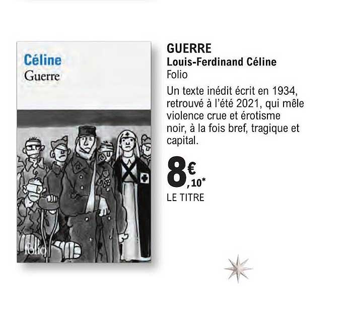 guerre - louis-ferdinand céline
