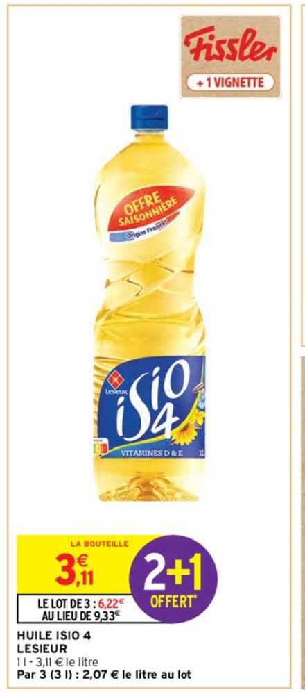 huile isio 4 lesieur