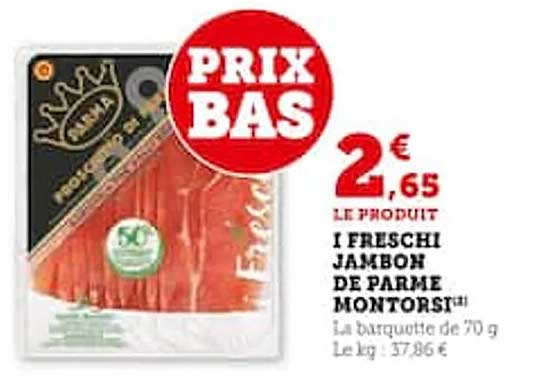 I Freschi Jambon De Parme Montorsi