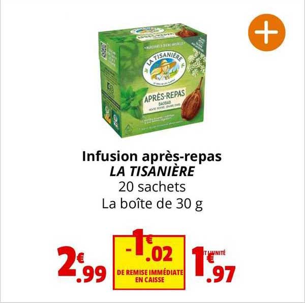Infusion Après-repas La Tisanière