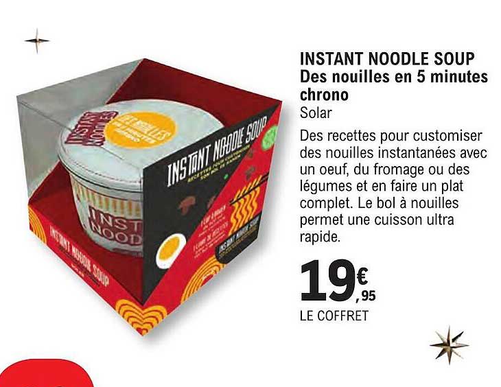 instant noodle soup - des nouilles en 5 minutes chrono