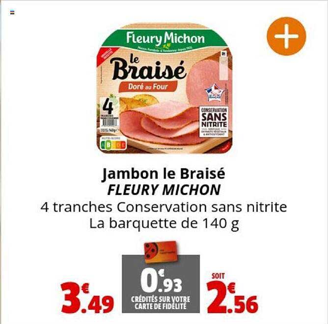 jambon le braisé fleury michon