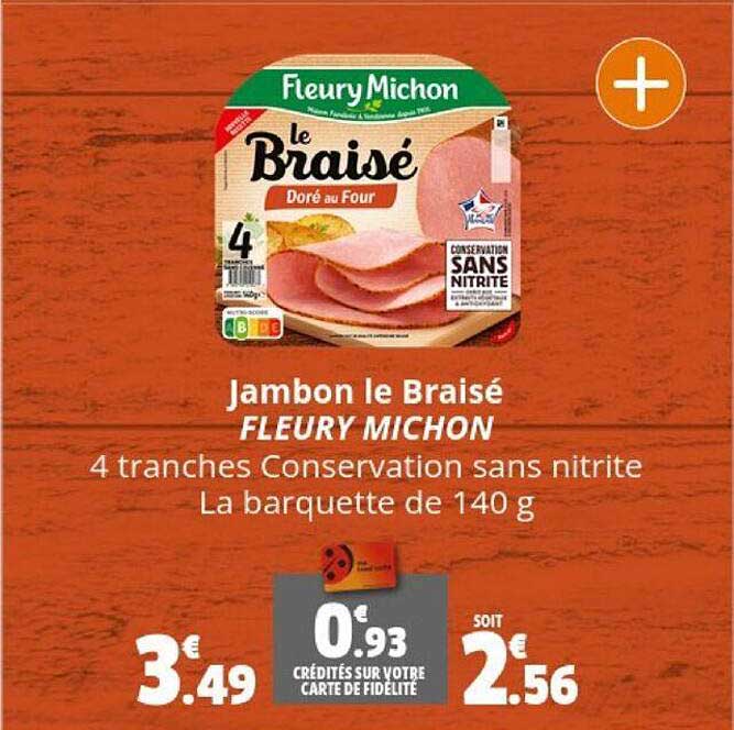 jambon le braisé freury michon
