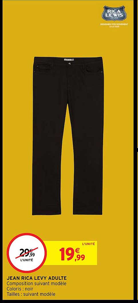 jean rica levy adulte