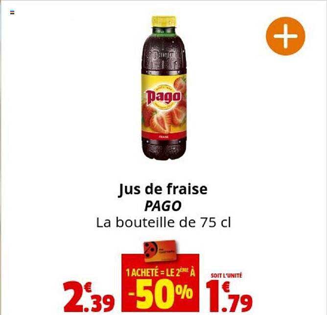 Jus De Fraise Pago