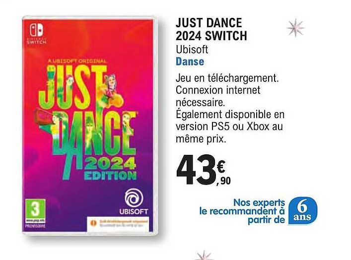 just dance 2024 switch