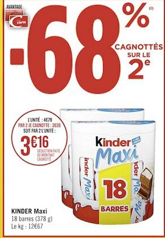 Kinder Maxi