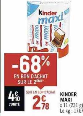 Kinder Maxi