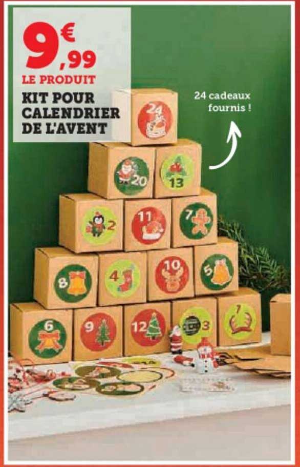 kit pour calendrier de l'avent
