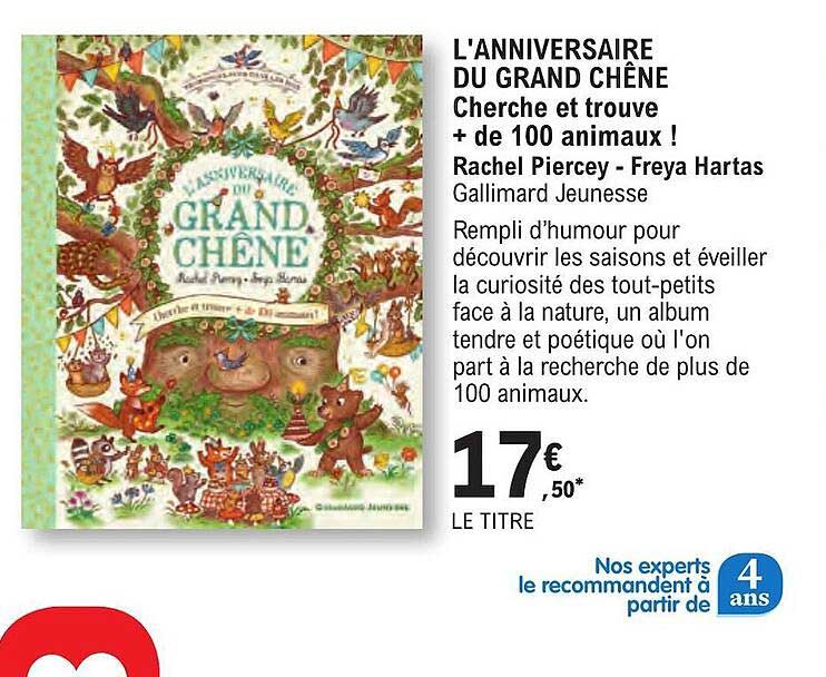 l'anniversaire du grand chene