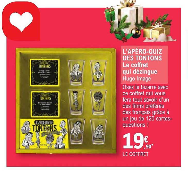 l'apéro-quiz des tontons - le coffret qui dézingue