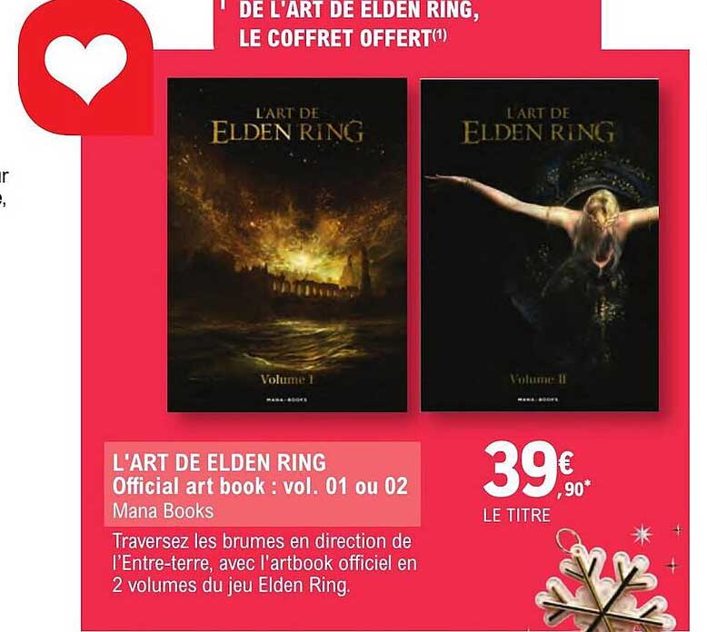 l'art de elden ring - official art book : vol. 01 ou 02